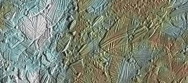 europa's chaos terrain