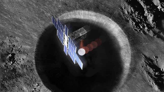 Lunar Flashlight will scan the permanently shadowed regions on the Moon’s south pole to find reservoirs of water ice. 