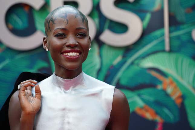 Lupita Nyong’o attends 76th Annual Tony Awards - Arrivals on June 11, 2023 at United Palace Theater in New York City.