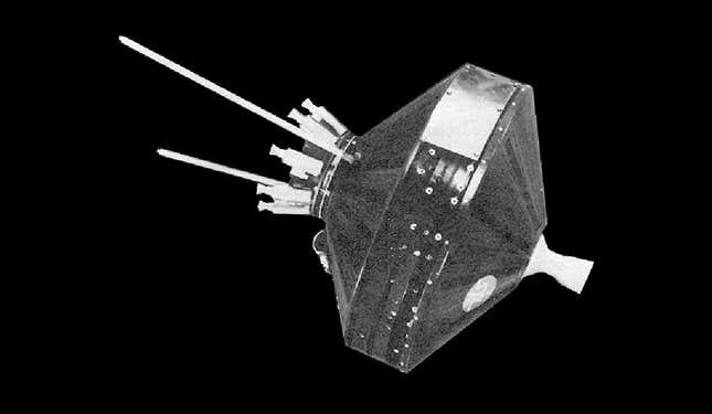 The Pioneer 0 probe. 