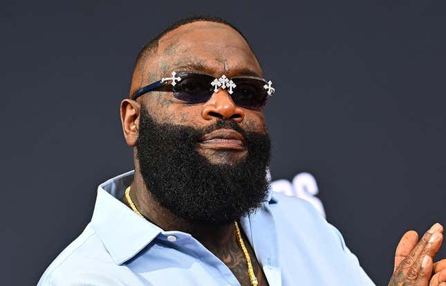 Image for article titled Rick Ross Surprises Wrestling Fans With Memorable Promo on AEW Dynamite