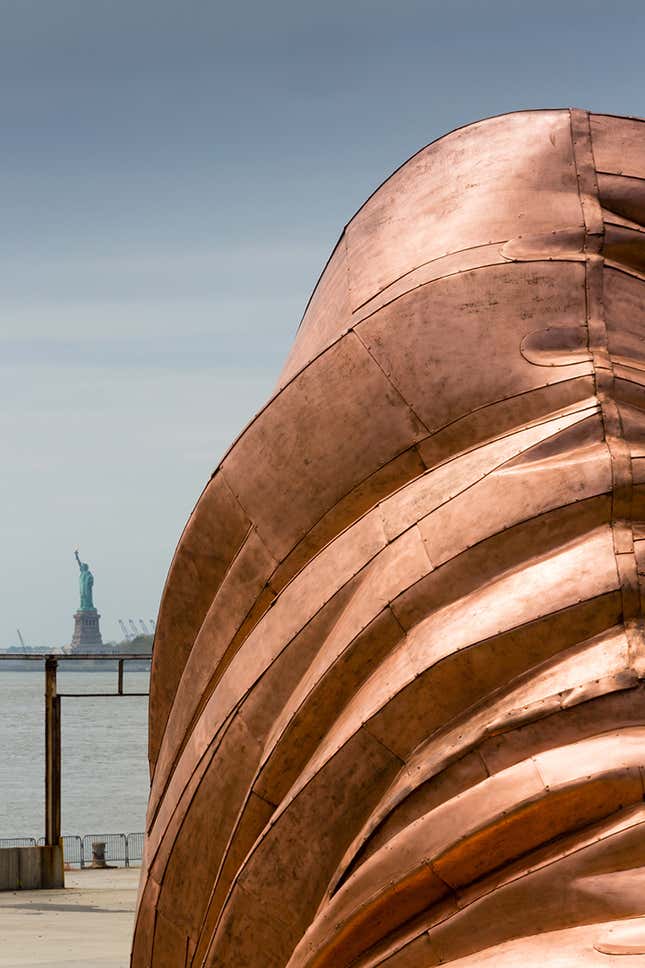 Image for article titled The Statue of Liberty, 130 years old today, was an early example of crowd-funding