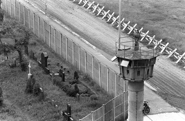 Over 300 watchtowers meant guards could survey every inch of the Wall