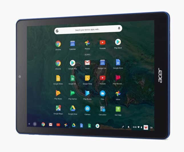 The Acer Chromebook Tab 10.