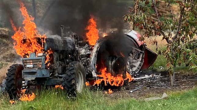 Image for article titled Teenager Saves Pilot After Helicopter Crashed Into His Tractor