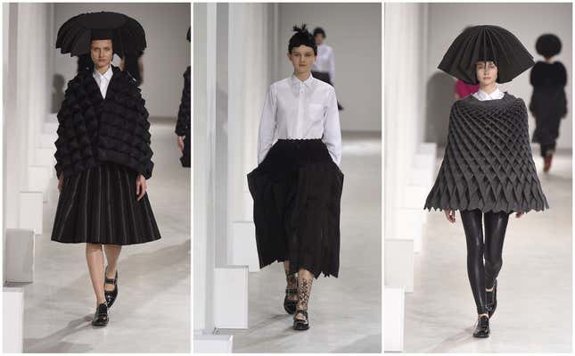 junya watanabe, paris fashion week, fall 2015, fashion, style, art, japan