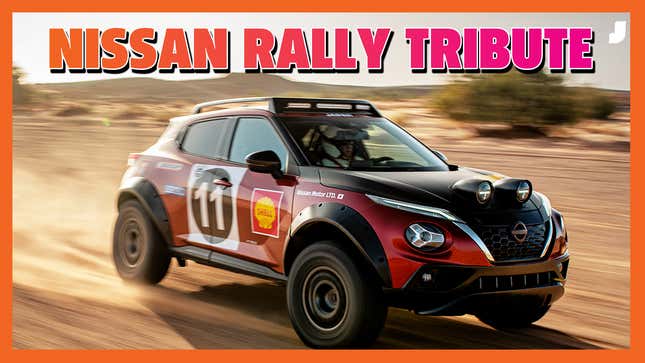 Nissan Juke Hybrid Rally Tribute