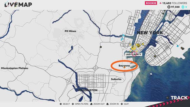 *Says in heavy, gruff New York man accent* “There it is: Bayonne!”