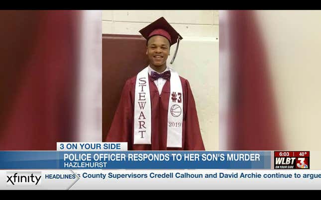 Image for article titled Officer in Mississippi Discovers Her Son’s Body After Responding to Call of a Shooting