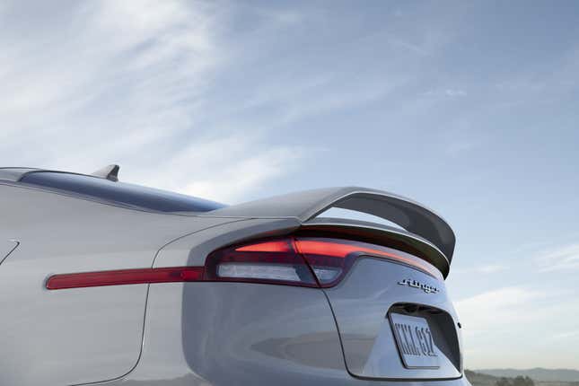 Image for article titled 2022 Kia Stinger Scorpion Edition Looks Different Than The Regular Stinger And That's It