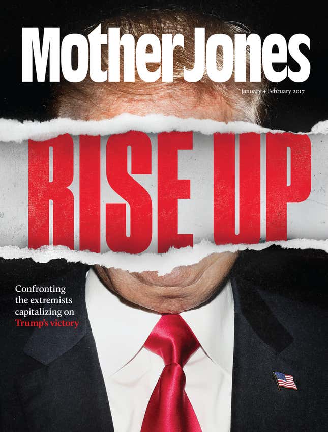 Image for article titled After 14 days of Donald Trump, news magazine covers are getting dark