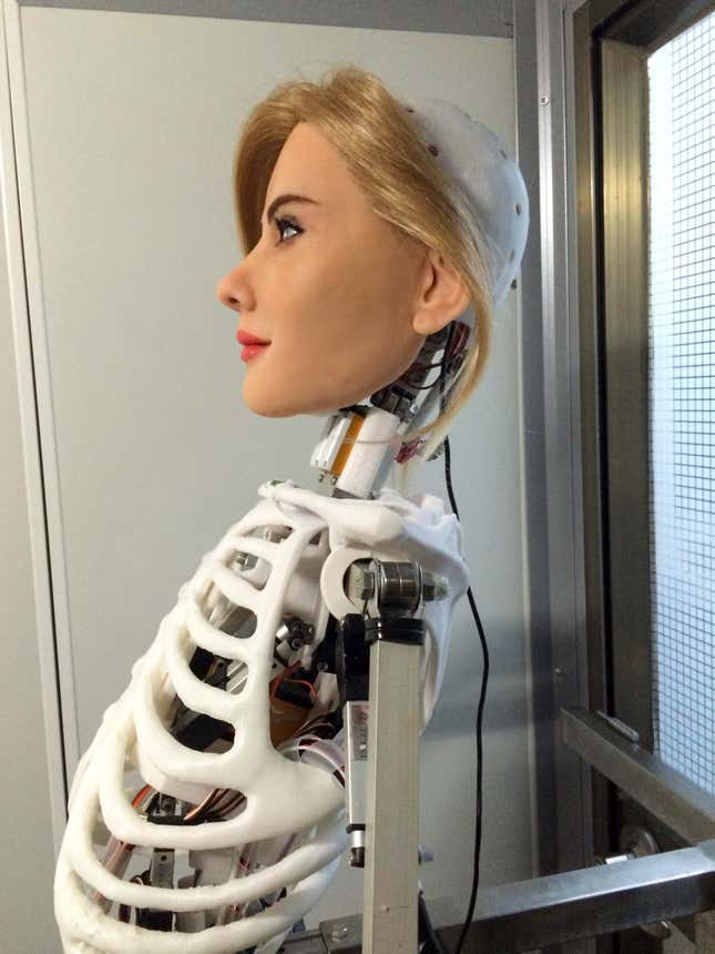 How designer Ricky built a lifelike Scarlett Johansson robot
