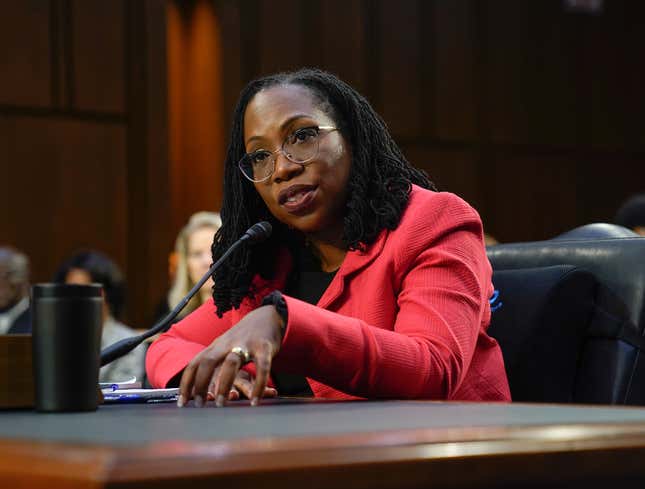Image for article titled Ketanji Brown Jackson Informs Senate She Actually Going With Other Opportunity