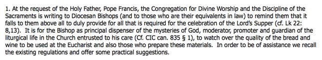 Bishops's Circular letter.
