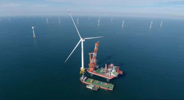 Imagen para el artículo titulado El aerogenerador más grande del mundo ya está funcionando