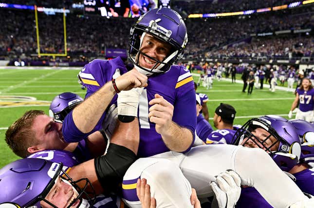 Minnesota Vikings complete largest comeback in NFL history