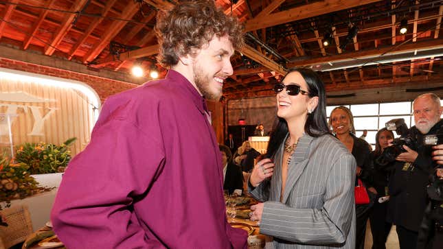 Jack Harlow and Dua Lipa at Variety’s Hitmakers Brunch held at Studio 13 at City Market Social House on December 3, 2022, in Los Angeles