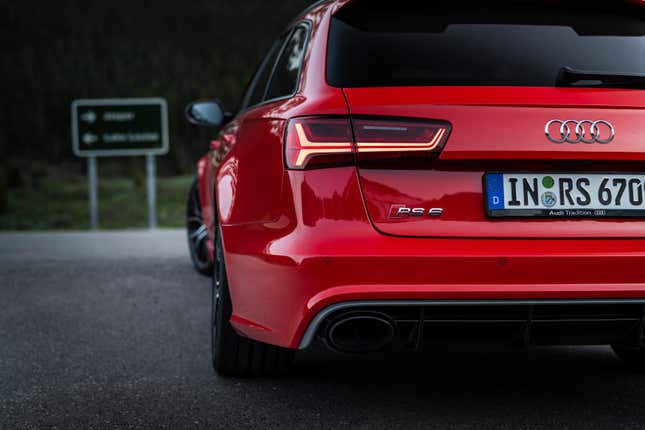 Image for article titled Celebrating 20 Years of Audi RS6 Wagons by Driving Every Generation