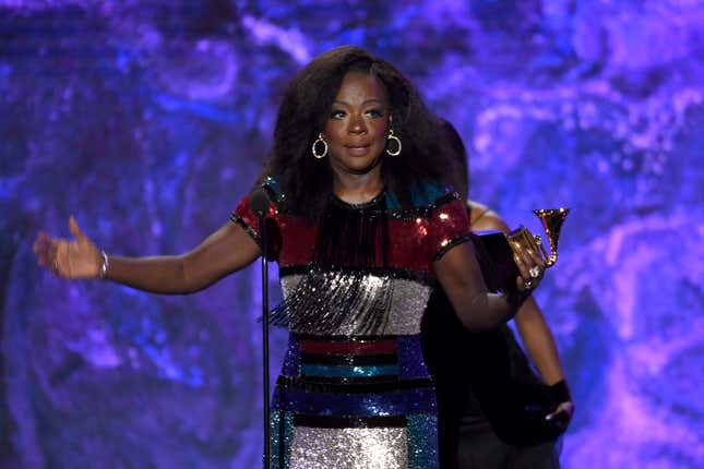 Image for article titled Viola Davis Achieves EGOT Status With 2023 Grammys Win