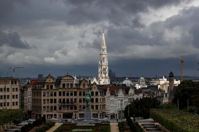 The Grand Place in Brussels