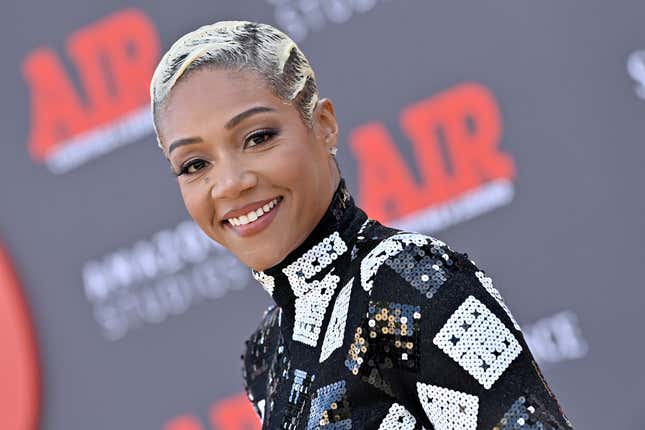 Tiffany Haddish attends the Amazon Studios’ World Premiere of “AIR” at Regency Village Theatre on March 27, 2023 in Los Angeles, California.