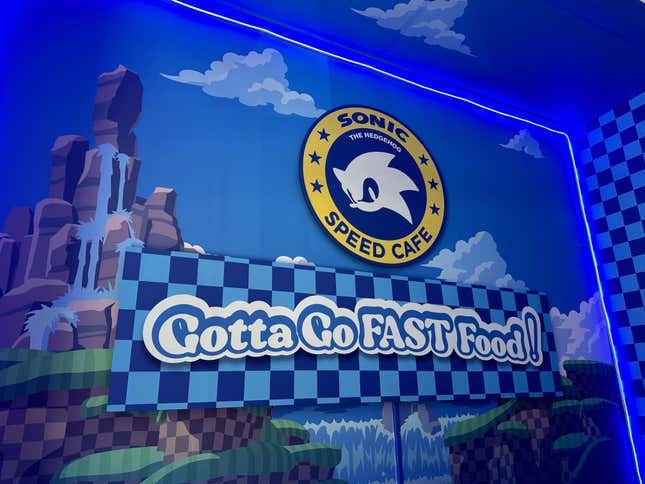 Sonic⁣ the ⁤Hedgehog Speed Cafe