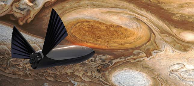 Getting close to Jupiter.