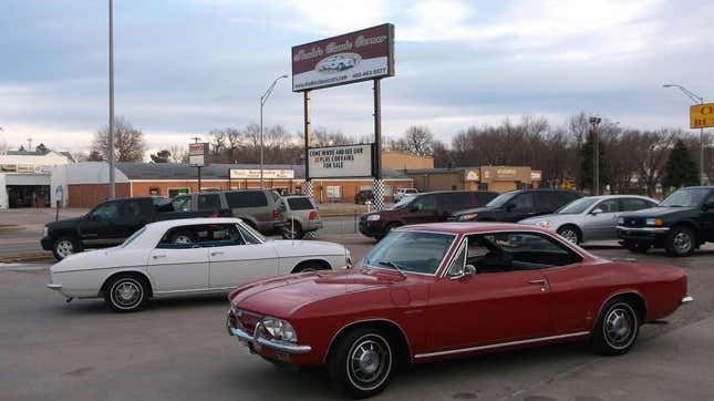 The Exterior of Shade’s Classic Cars.