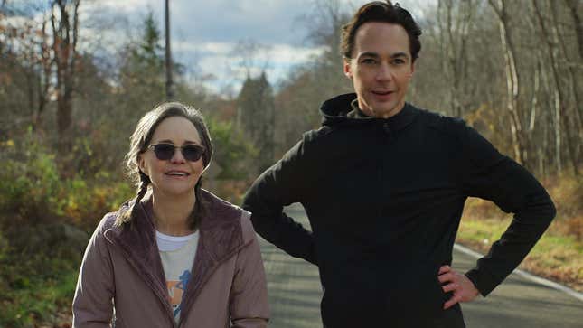 Sally Field stars as Marilyn and Jim Parsons as Michael Ausiello in director Michael Showalter’s SPOILER ALERT, a Focus Features release