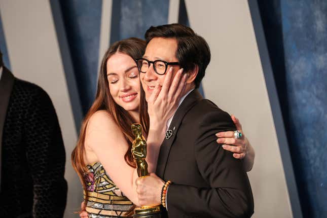2023 Oscars Afterparties: Ana de Armas and Ke Huy Quan at the Vanity Fair Oscar Party