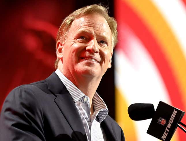 Image for article titled Roger Goodell Excited To See So Much Talented Inexpensive Labor
