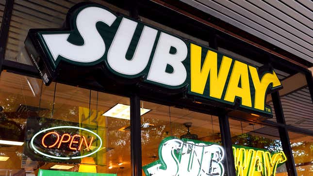 Image for article titled Cash-Strapped Subway Threatens To Reveal Identities Of Customers Who Eat Subway If They Don’t Pay