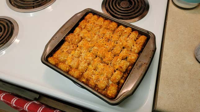 Image for article titled There’s More Than One Way to Make a Tater Tot Casserole