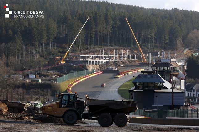 One Of The Most Iconic Corners In Racing Is Getting Totally Revamped 1955