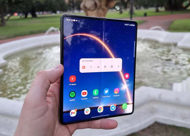 Imagen para el artículo titulado Análisis del Samsung Galaxy Z Fold 3: esta vez sí