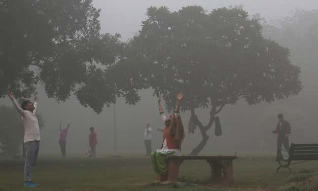 Delhi-India-smog-air-quality