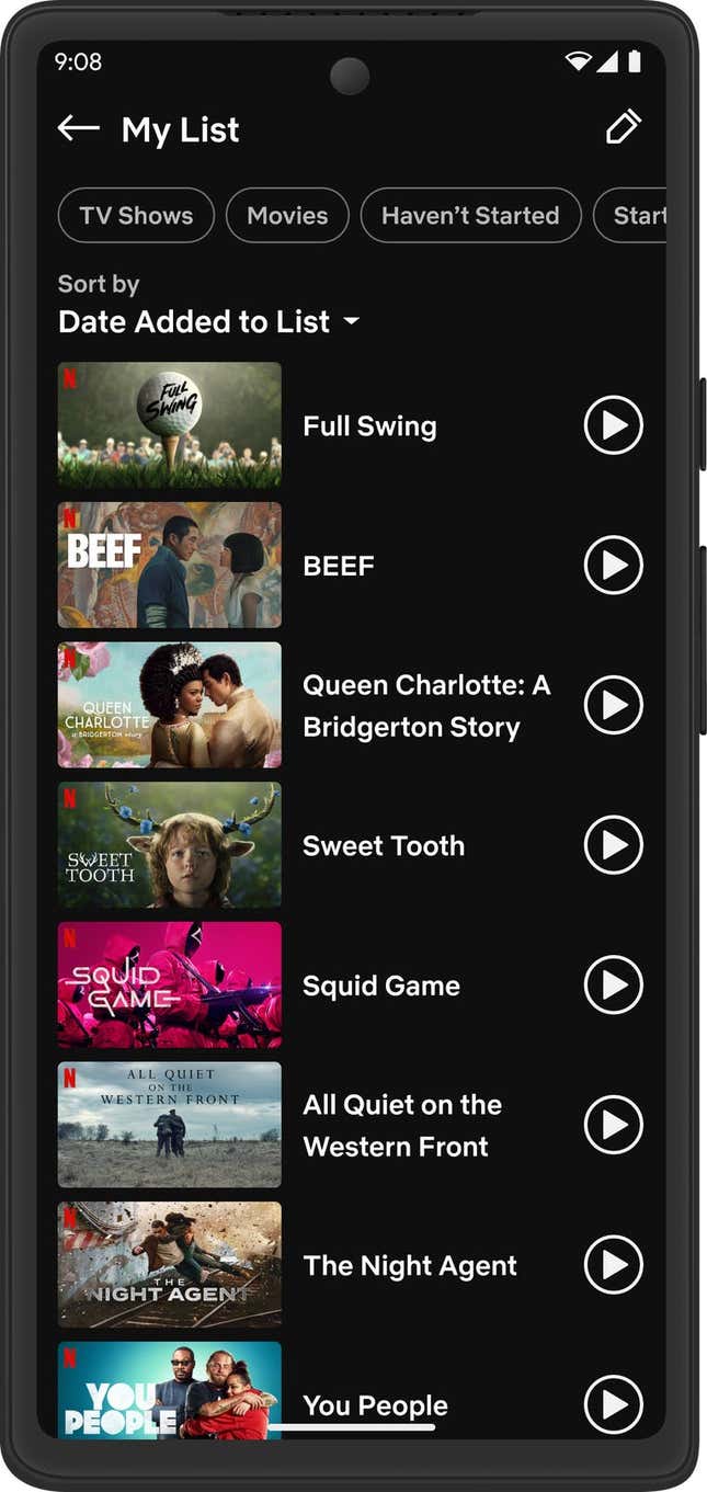 La nueva sección "Mi lista" de Netflix con categorías para mayor orden