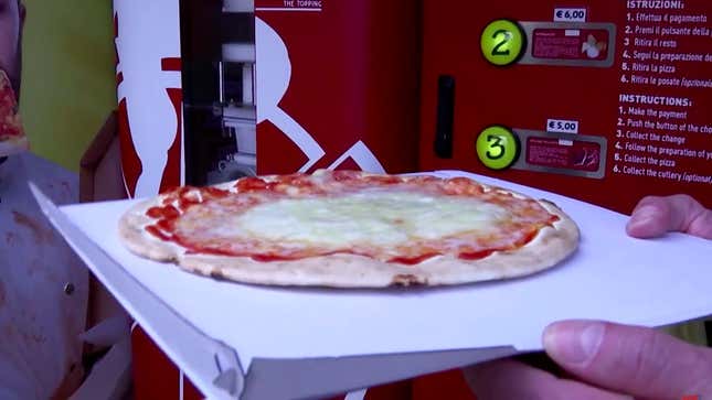 pizza from pizza vending machine