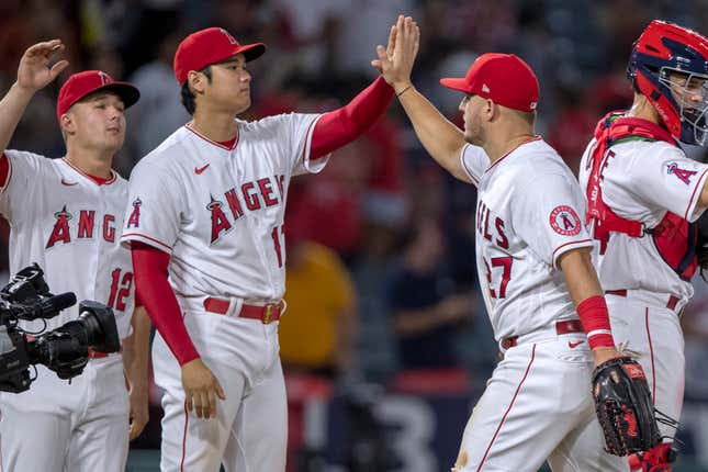 How the Angels gave Mike Trout and Shohei Ohtani a real shot at the  playoffs in 2022