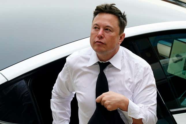 Image for article titled Don&#39;t Let The Door Hit You On The Way Out: Elon Musk Says He&#39;ll Step Down As Twitter C.E.O.