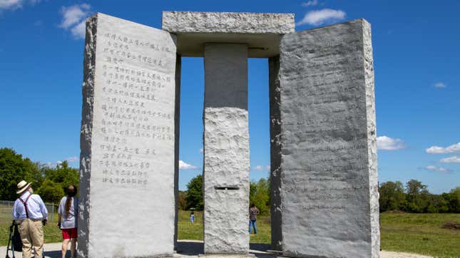 Image for article titled Somebody Blew Up America&#39;s Stonehenge
