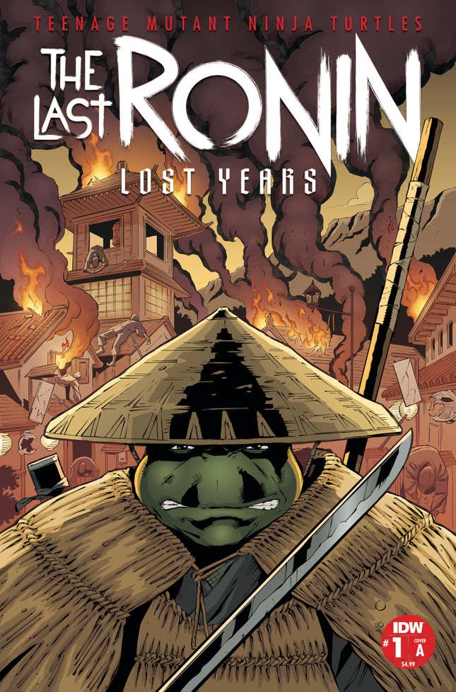 Image for article titled Return to the Darkest Teenage Mutant Ninja Turtles Timeline in The Last Ronin: Lost Years