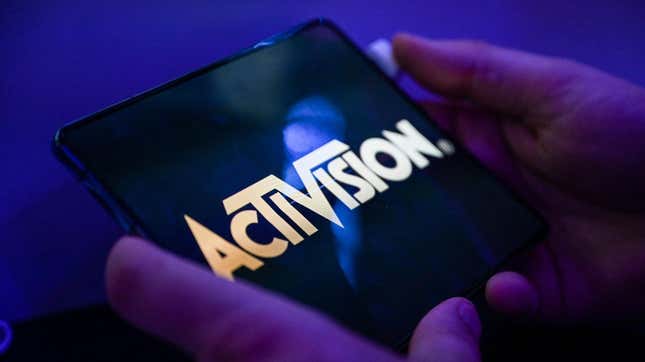 Someone holds the Activision Microsoft deal in their hands as it begins to potentially unravel. 
