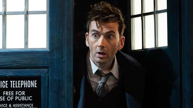 Image for article titled Doctor Who Reveals David Tennant as The Doctor, Again