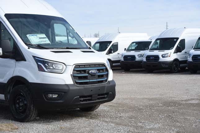 Image for article titled The First EVs in USPS' All-Electric Fleet Will Come From Ford