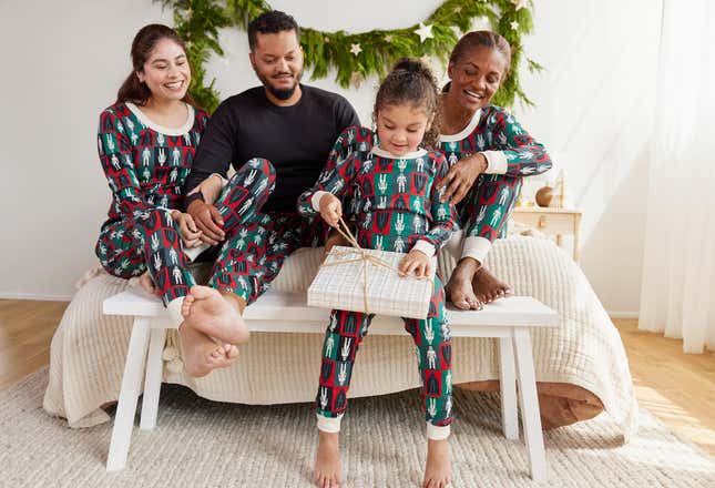Hanna Andersson pajamas on family