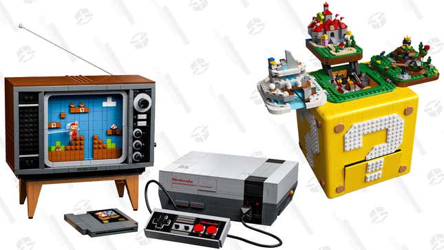 From NES to N64, take up to 30% off these nostalgic Legos.