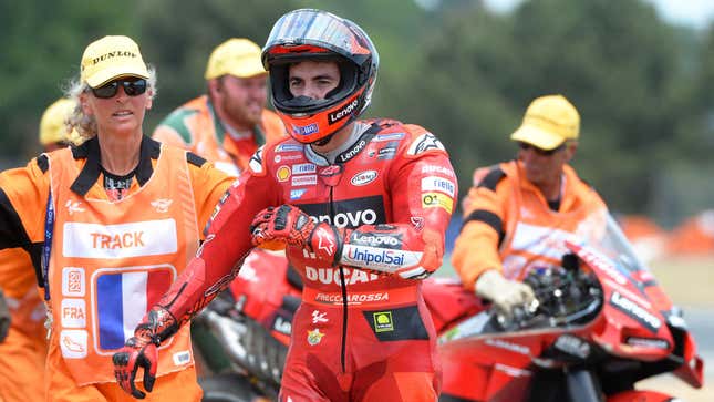 Image for article titled Ducati Chokes MotoGP Victory and Podium Lockout at Le Mans