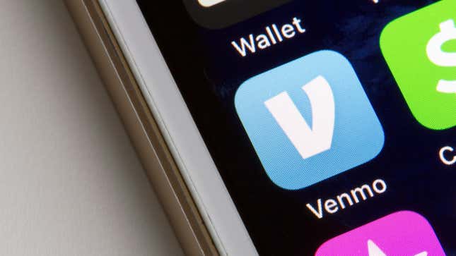 screenshot of venmo app on phone