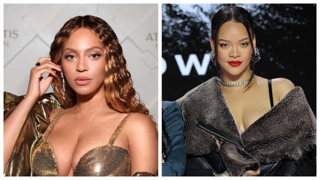 Image for article titled The Right Way to Compare Beyoncé and Rihanna, Two Black Icons